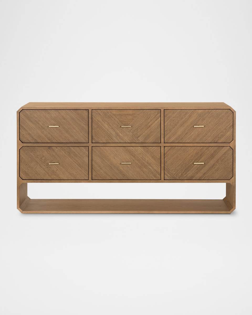 Caspian 6-Drawer Dresser
